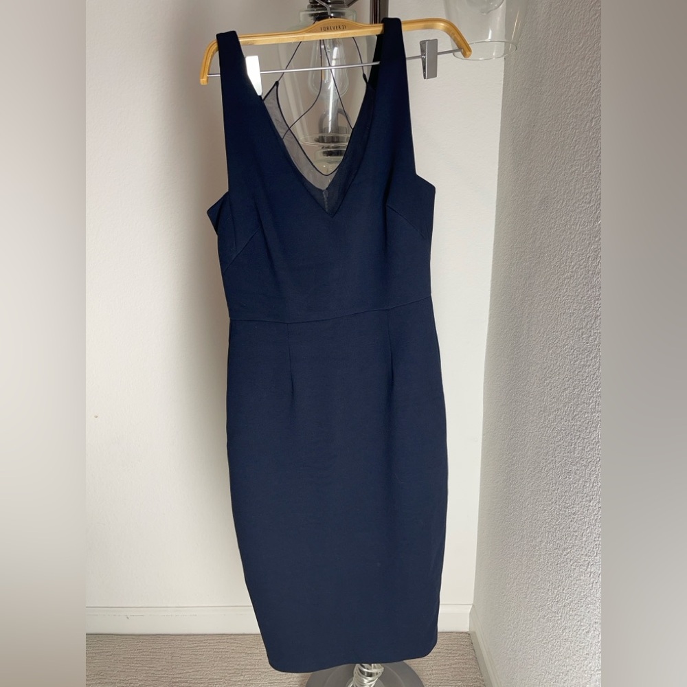 Bailey 44 midnight all nighter bodycon midi dress